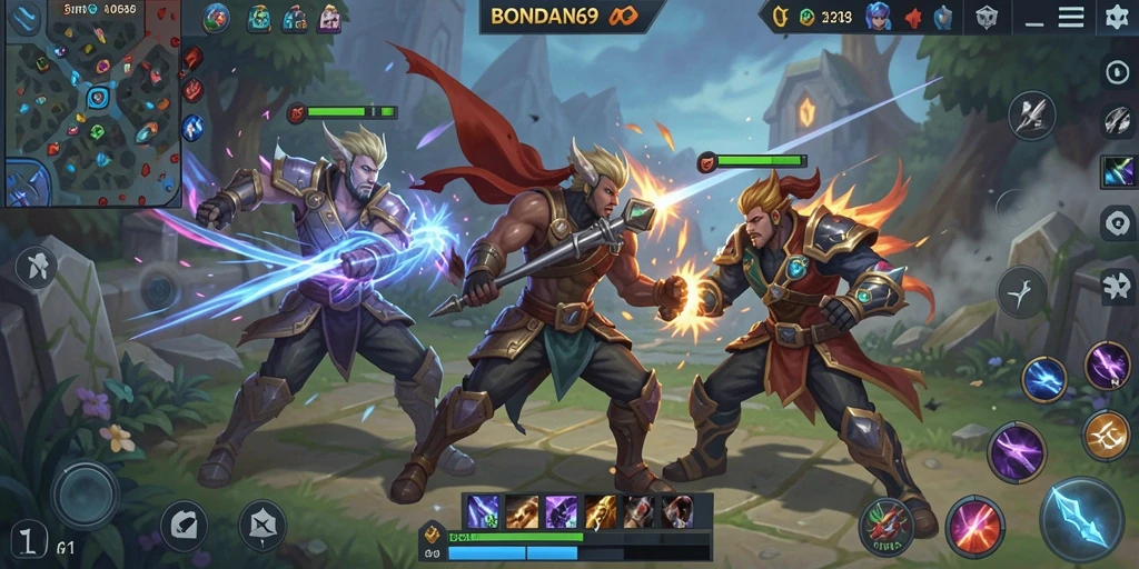 Gambaran menarik dari gameplay seru BONDAN69 yang penuh aksi.