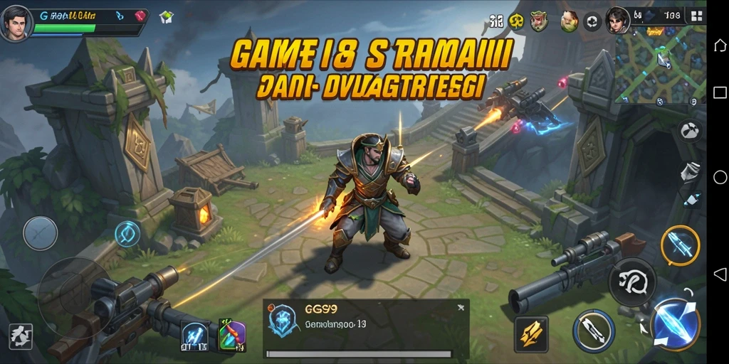 Screenshot menampilkan aksi mendebarkan dalam strategi permainan GG99.